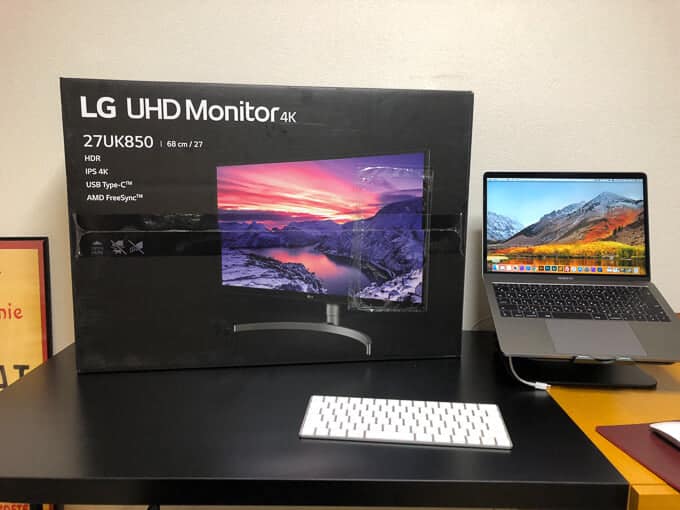 LG 27UK850-Wレビュー｜ケーブル一本でパソコンと繋がるUSB-C対応4K