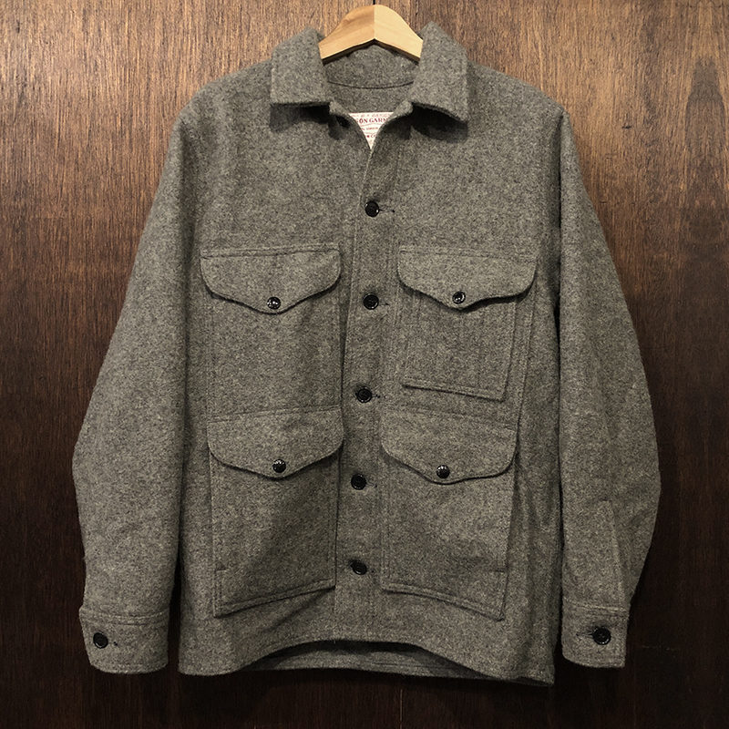 Filson Single Mackinaw Cruiser Heather Grey 38 Old Model Mint