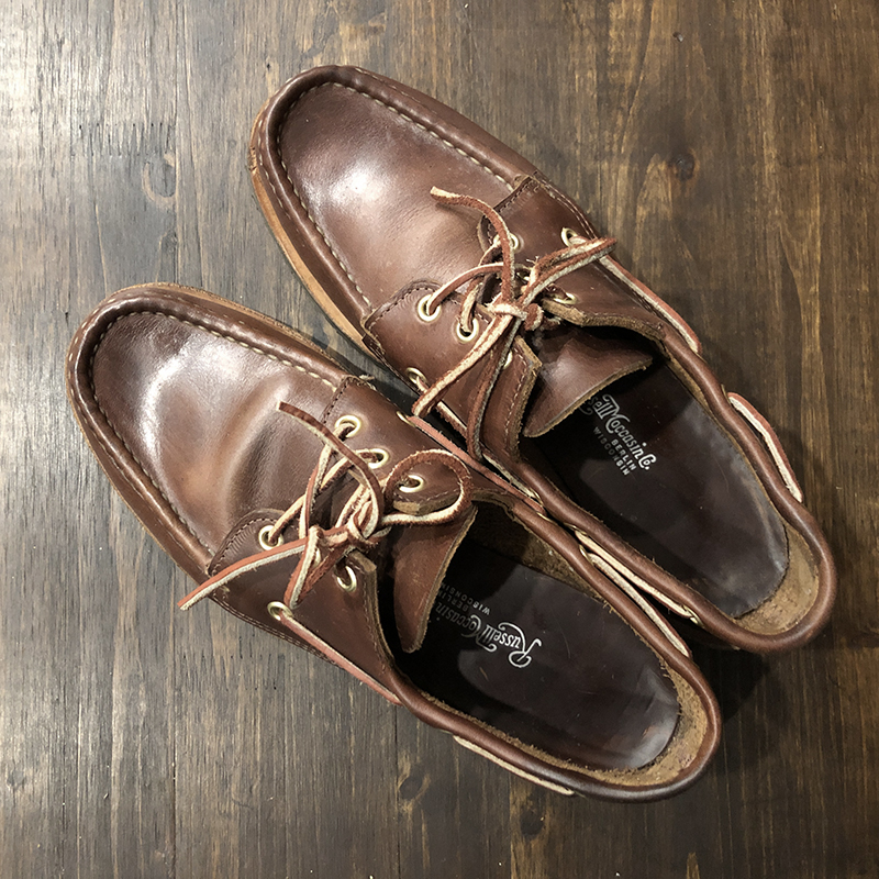 Russell Moccasin Seneca Moccasin Chromexcel Leather 8D ラッセル
