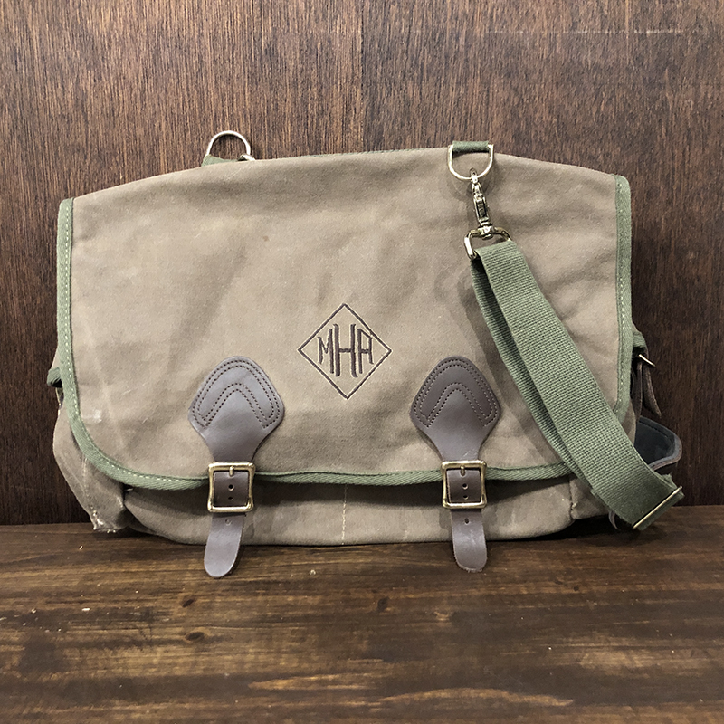 L.L. Bean Oild Shoulder Fishing Bag Deadstock エルエルビーン