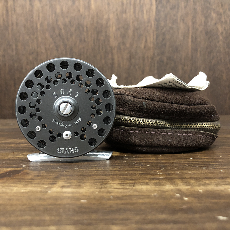 Orvis CFO II Screw Back Fly Reel With Case & Paper オービス