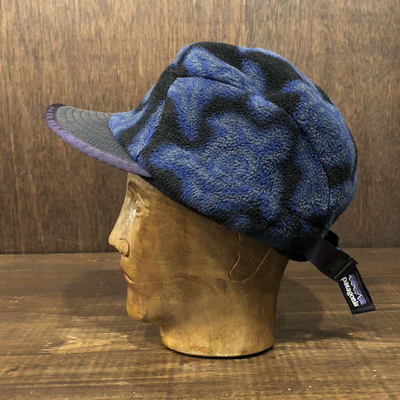 Patagonia Duckbill Synchilla fleece Cap Purple Black Zenturtle L