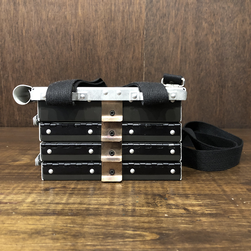 Richardson Chest Fly Box 4tray Black Finish Deadstock リチャード