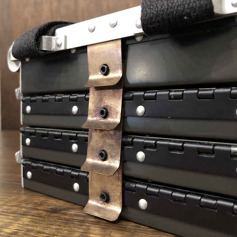 Richardson Chest Fly Box 4tray Black Finish Deadstock リチャード