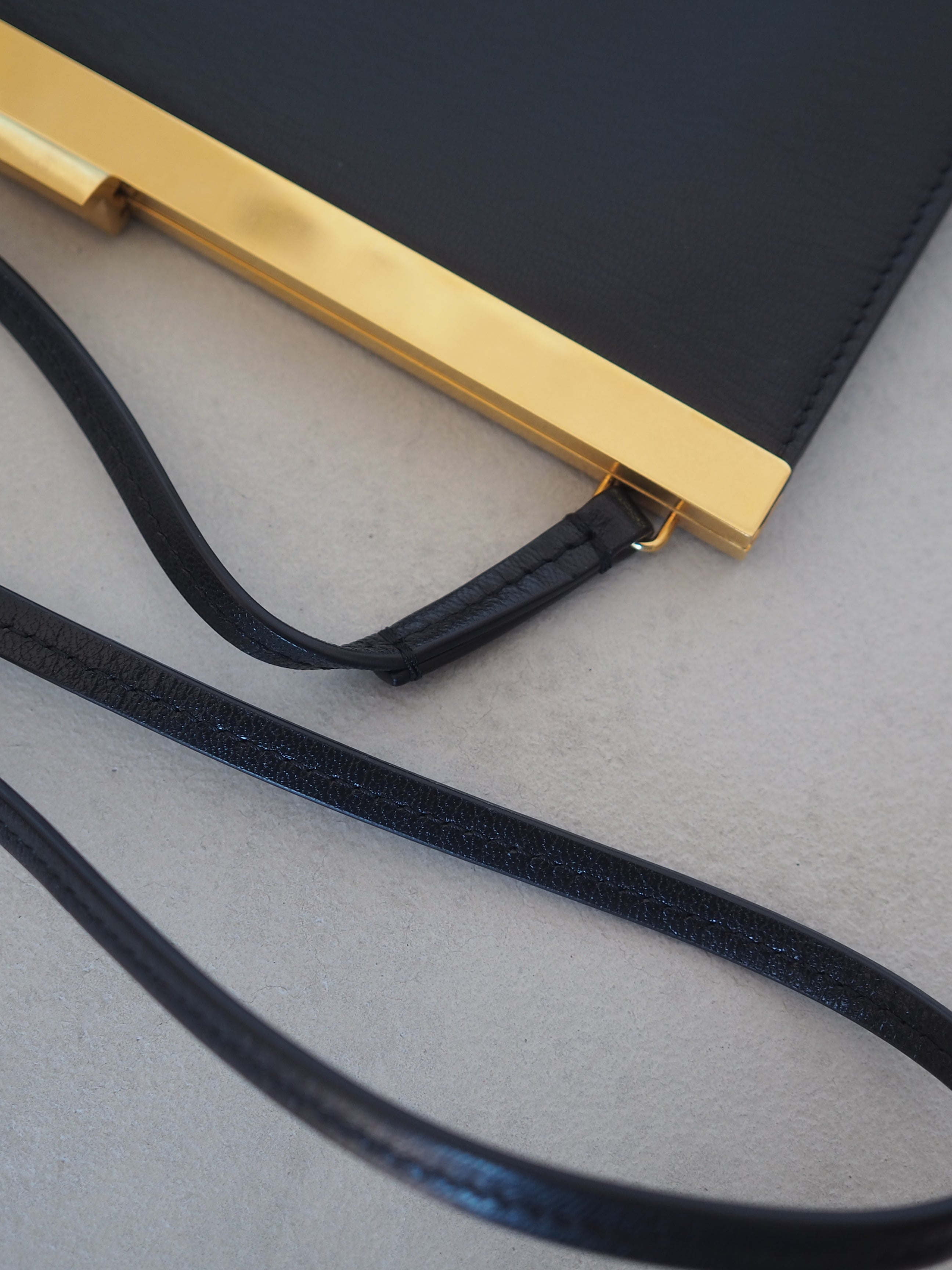 CELINE セリーヌ クラスプミニ ショルダーバッグ フィービー ブラック