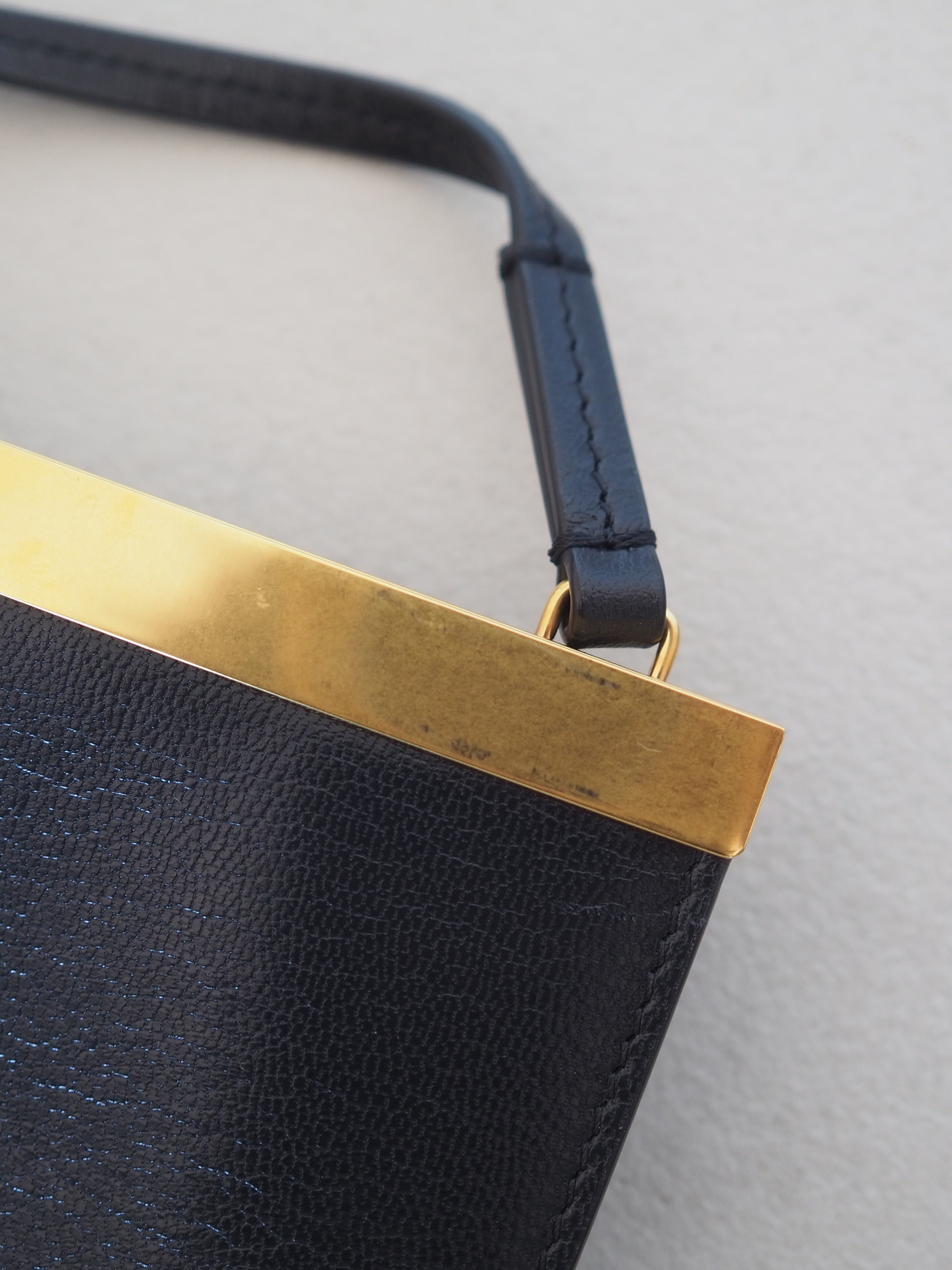 CELINE セリーヌ クラスプミニ ショルダーバッグ フィービー ブラック