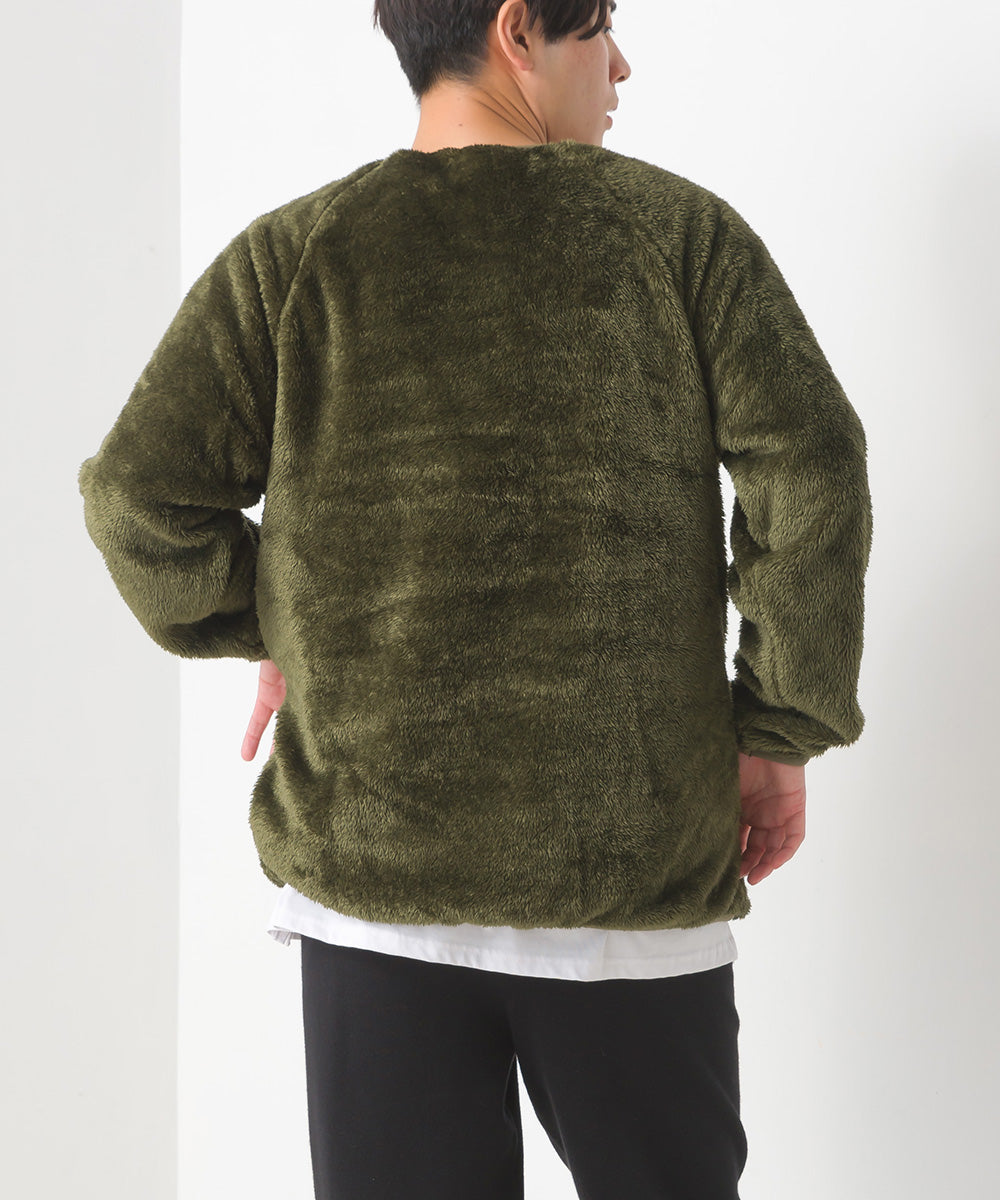 OMNES】ユニセックス ボアフリースプルオーバー【1521-7061】