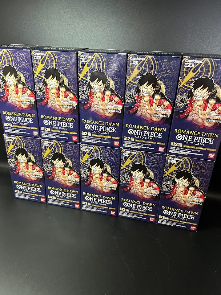 OP-01】Romance Dawn Booster TCG BOX & CASE〔Factory Sealed〕