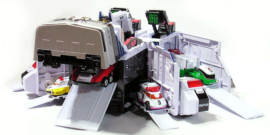 超巨大起動 DXデカベースロボ 特捜戦隊デカレンジャー バンダイ