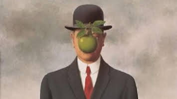 マグリット「人の子」を超解説！顔を隠すリンゴ - アートをめぐるおもち