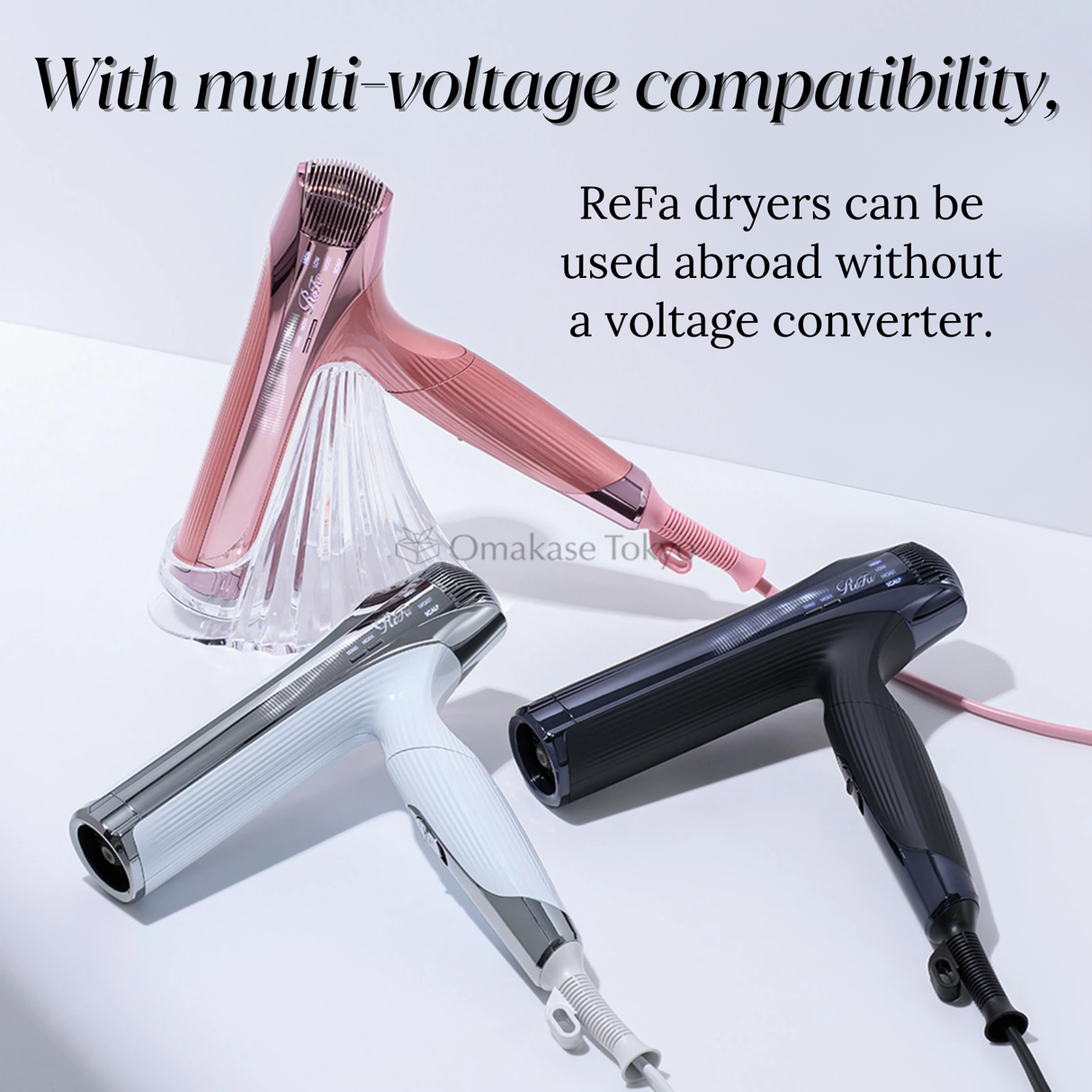 ReFa Smart Hair Dryer W Pink – Omakase Tokyo