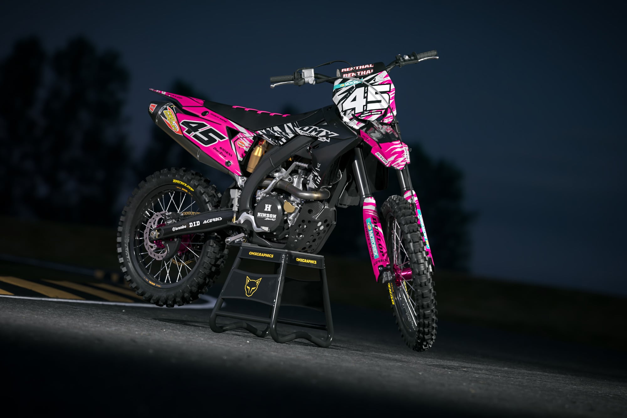 Graphics for Suzuki - Ripcore Pink – OMXGraphics