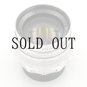 MIR-1（ミール）37mm/F2.8 シルバー｜オールドレンズ-M42マウント