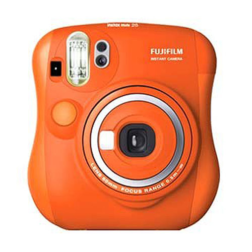 チェキ instax mini 25(オレンジ)レインボーフィルムセット ※限定生産