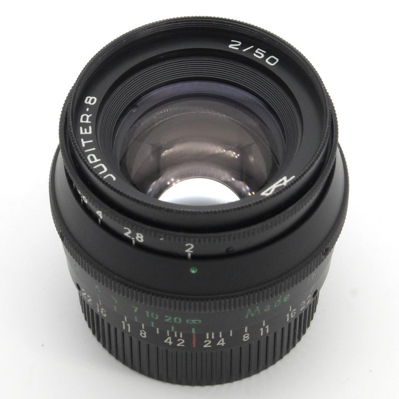Jupiter-8（ジュピター）50mm/F2 ブラック｜オールドレンズ-L39