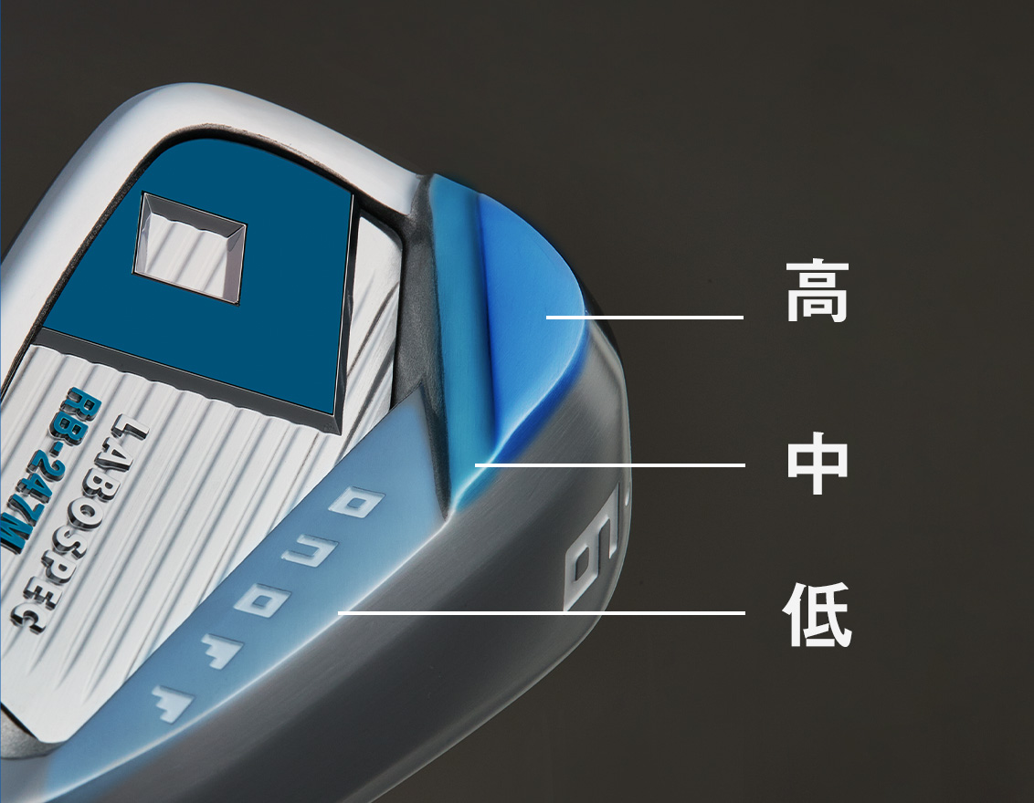 ONOFF アイアン ラボスペック RB-247M, ONOFF