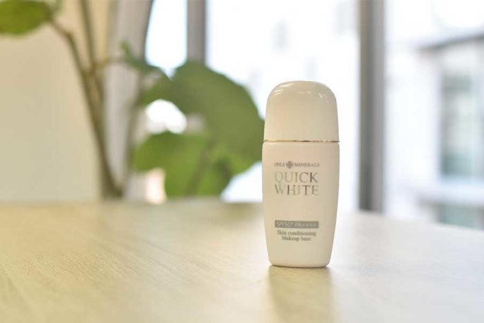 オンリーミネラル クイックホワイトの口コミは良いの？気になる効果や