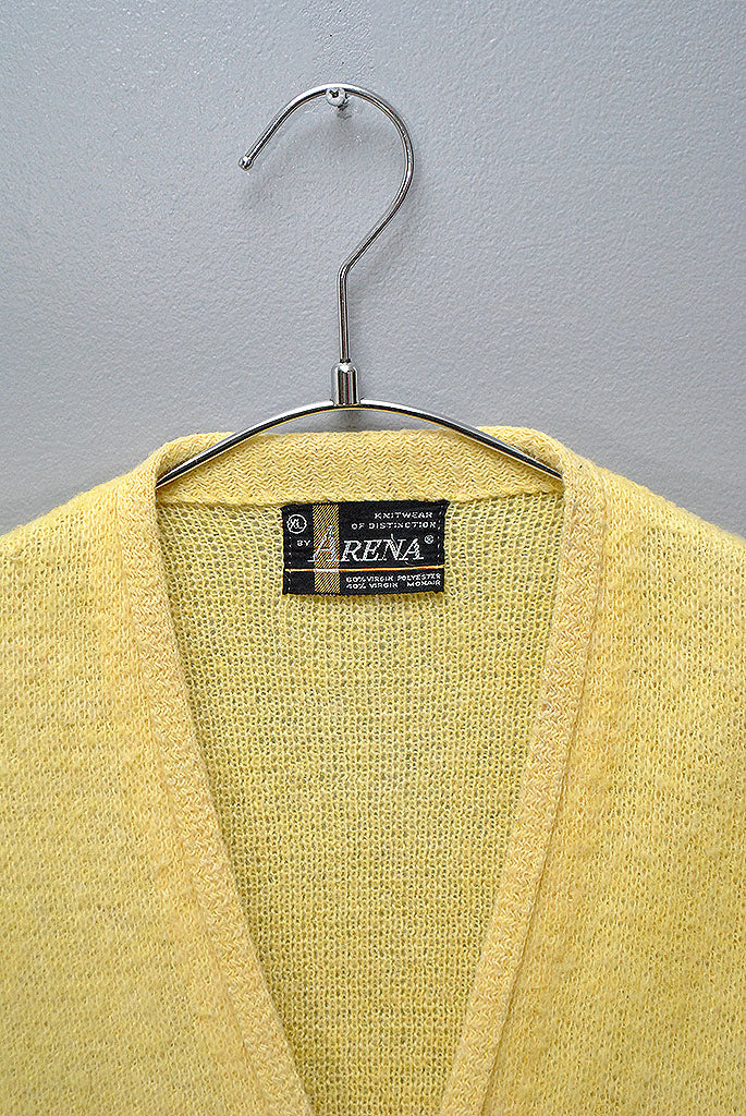 60's VINTAGE MOHAIR CARDIGAN 
