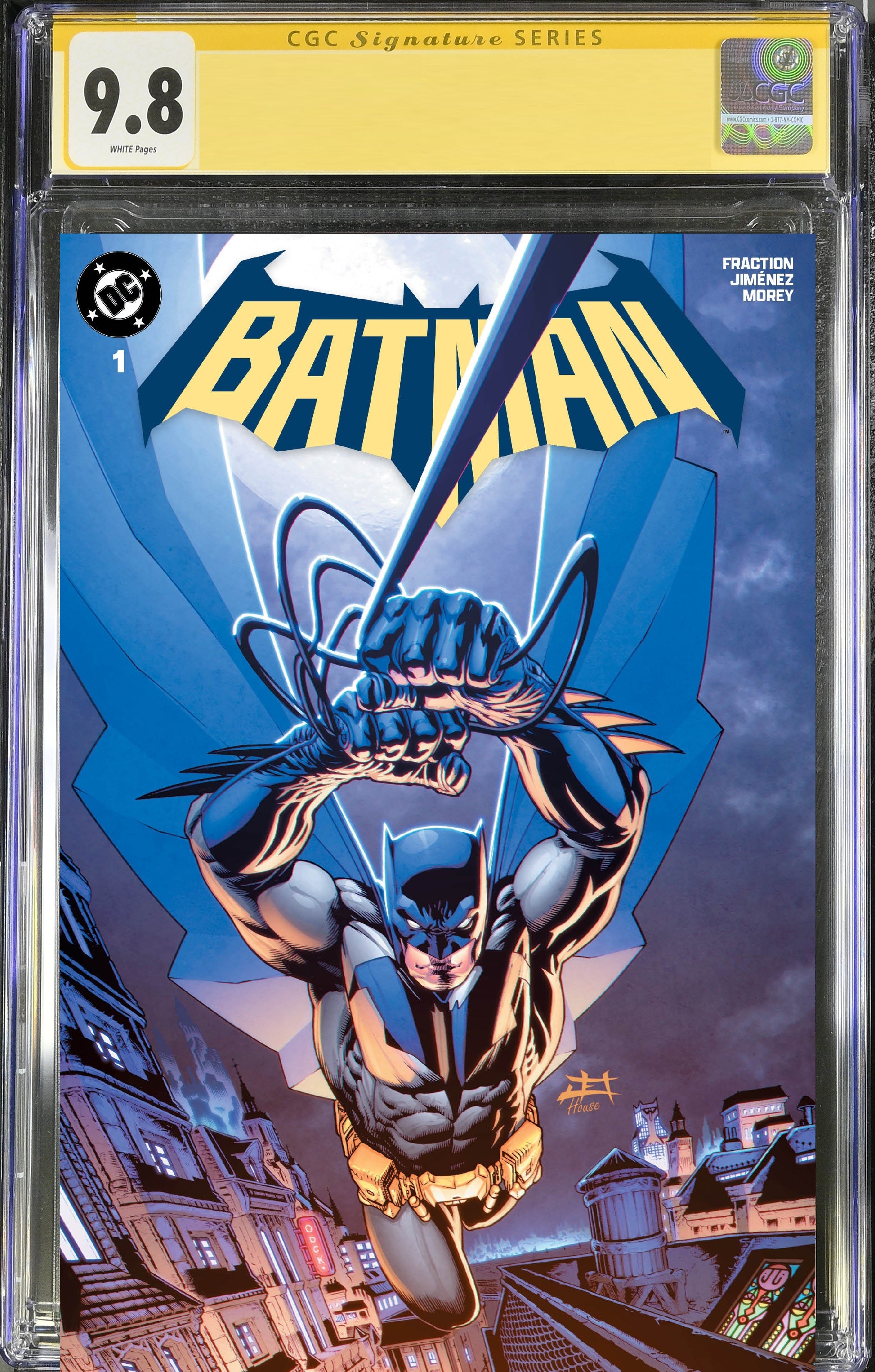 CGC Signature Series 9.8 - Batman #1 - Jeff Edwards Exclusive
