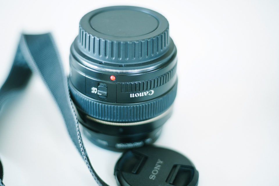 SONY α7Rⅱ＋シグマMC-11＋CANON EF50mm F.18 STMはAF早い・軽い