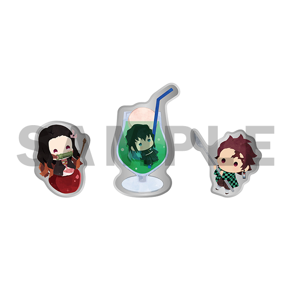 アニメ「鬼滅の刃」ランダムピンバッジ（全15種）