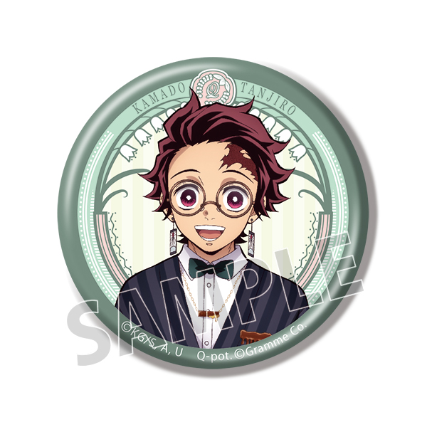 再販】Q-pot.×鬼滅の刃 ランダム缶バッジ 第一弾（全8