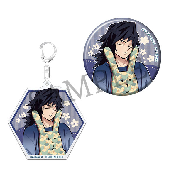 鬼滅の刃 缶バッジ＆アクリルチャームセット（全8種）