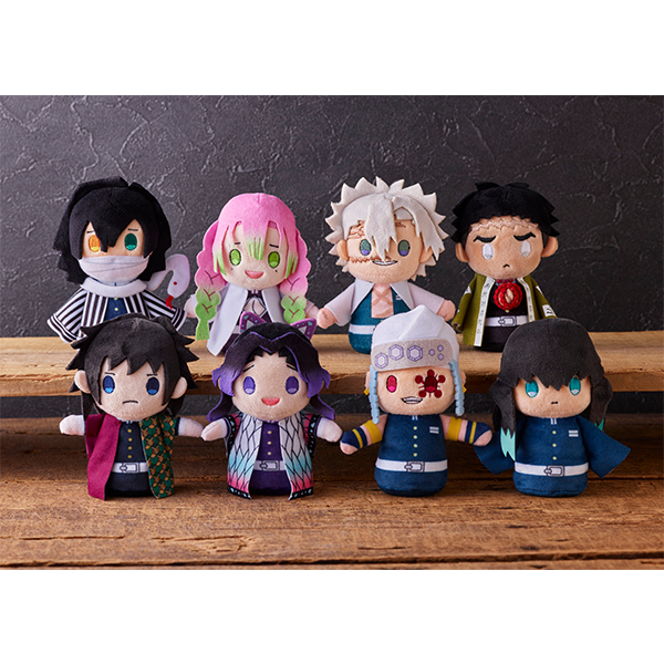 鬼滅の刃 ぽてっとますこっとぬいぐるみ（全8種）