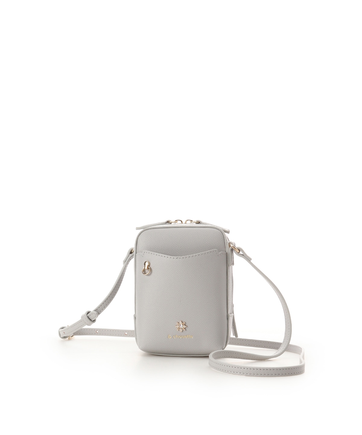 & chouette】《推し事バッグ》クリアポケット付き縦型ショルダーバッグ