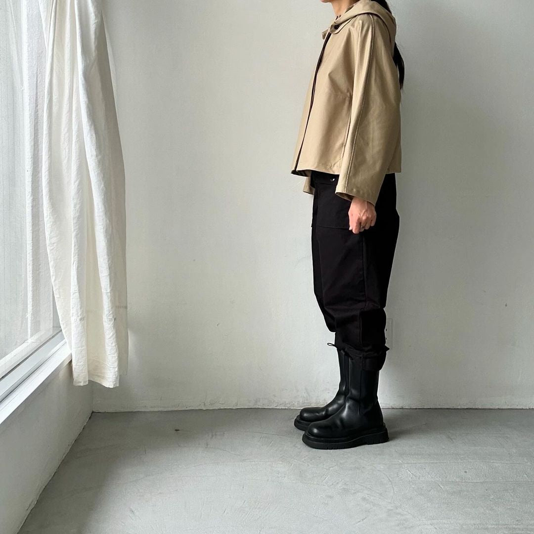 TENNE HANDCRAFTED MODERN ショートケープコート – blanc