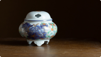 愁海棠）箸置き5個セット|有田焼の老舗-香蘭社オンラインショップ