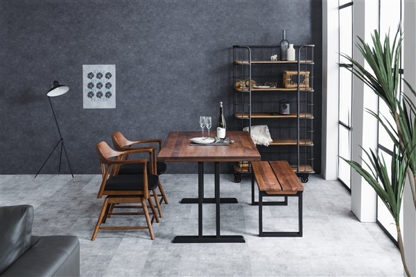 アーロ(回転)ダイニングチェア(ナチュラル/ベージュ)｜ クラッシュ