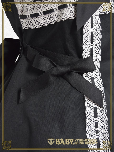 Marquise ジャンパースカート（クロ×白）(クロ×白)｜ ベイビー、ザ