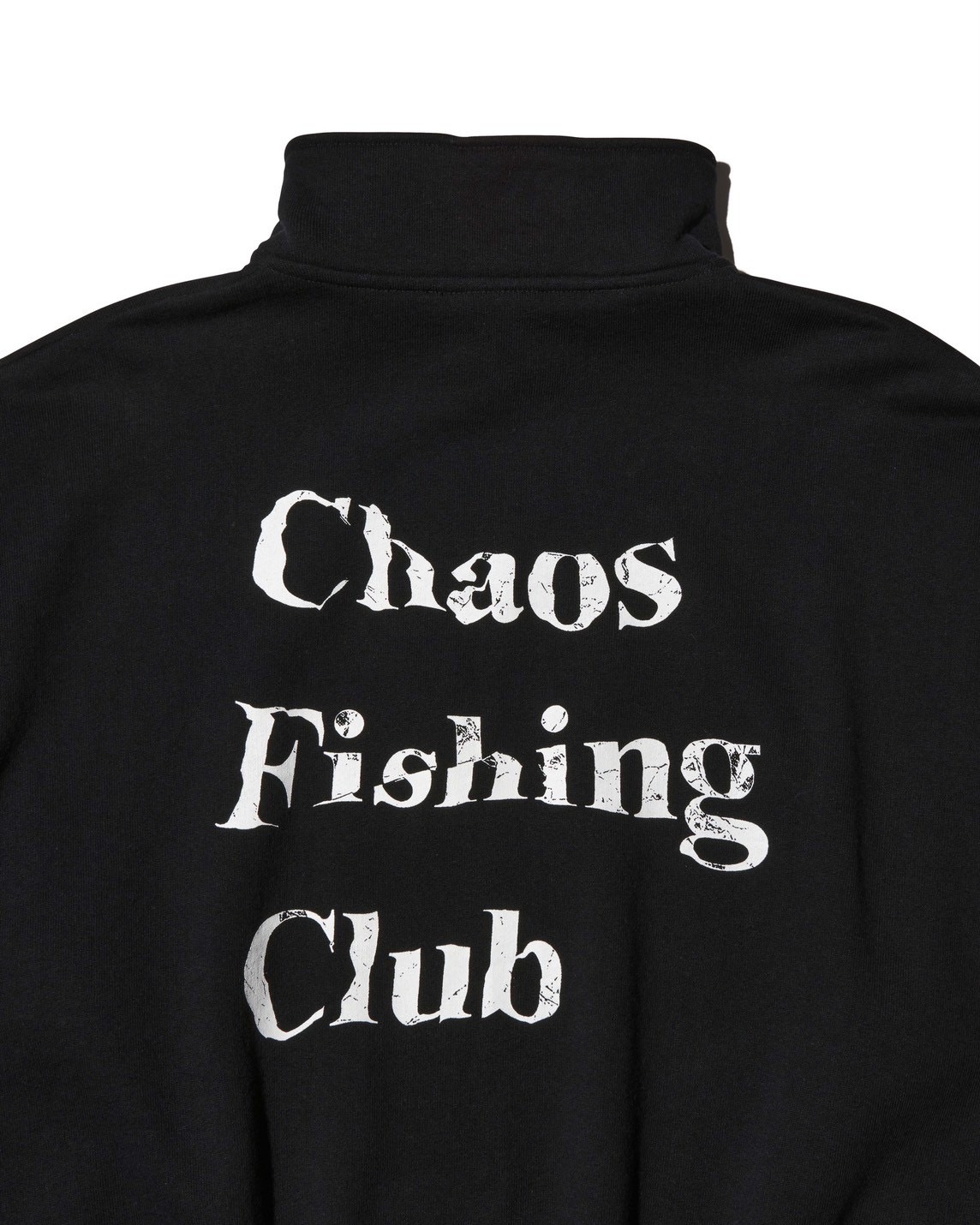 CHAOS FISHING CLUB/カオスフィッシングクラブ/LOGO HALF ZIP SWEAT