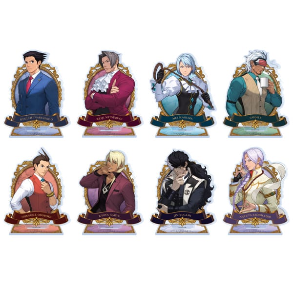 CAPCOM STORE 逆転裁判456 王泥喜セレクション スタチュー風アクリル