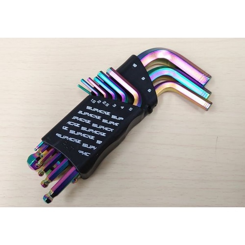 SUPACAZ ( スパカズ ) アーレンキー・六角レンチ ALLEN KEYS 9PC SET