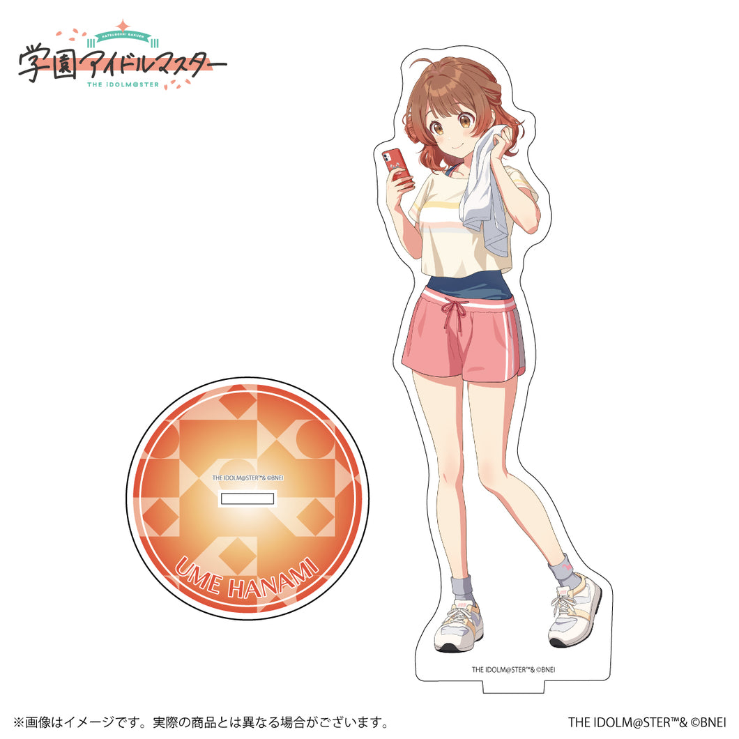 新品】 学園アイドルマスター 公式アクリルスタンド 花海佑芽 B – 赤い