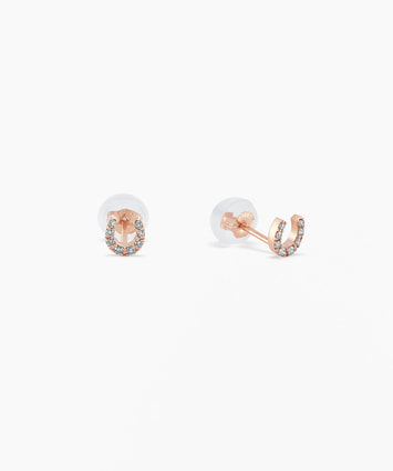 K18PG ダイヤモンド ピアス|festaria Online Shop(フェスタリア