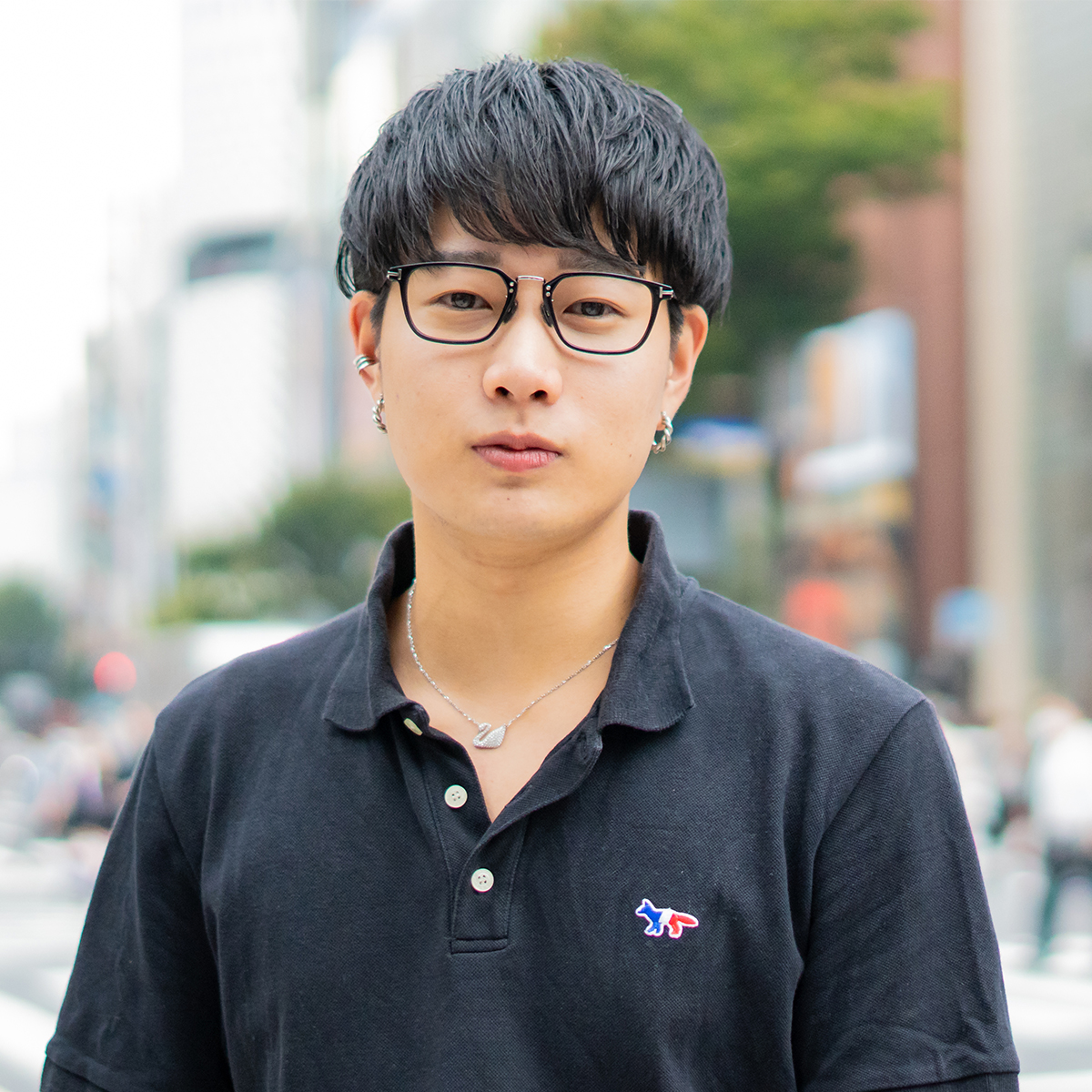 日本企画】TOM FORD FT5862DB 001ブラック(001ブラック): メガネ