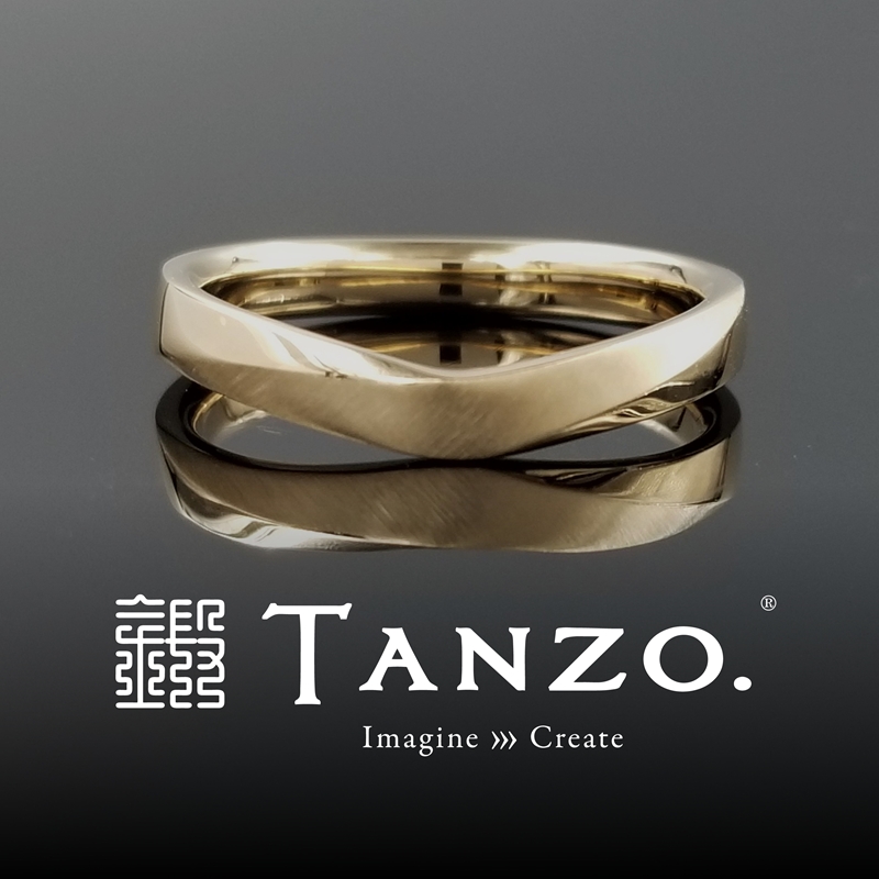 TANZO.(鍛造指輪)公式オンラインショップ / 【恋ぞつもりて】ダイヤ7石ver