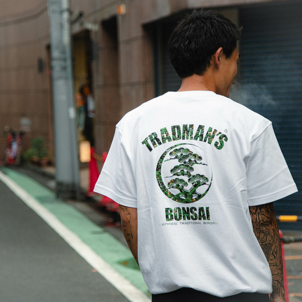 BONSAI CAMOUFLAGE TEE / TRAD KAMON｜TRADMAN'S BONSAI ONLINE STORE