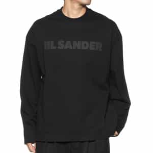 JIL SANDER＜ジル サンダー＞ ロゴ入りロングスリーブTシャツ（2246727