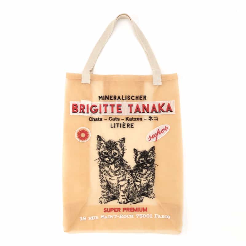 BRIGITTE TANAKA ＜ブリジット タナカ＞ オーガンジートートバッグ