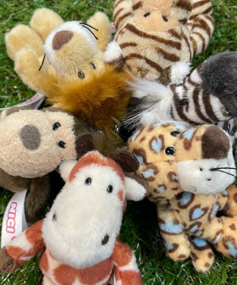 キーリング ワイルドフレンズ22 ジラフ 10cm／NICI（ニキ