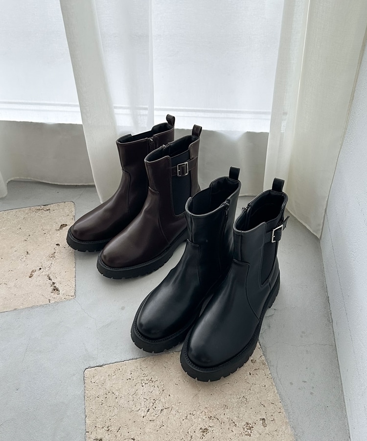 サイドゴアブーツ(M BLACK): シューズ｜PMbox P&M OFFICIAL ONLINE