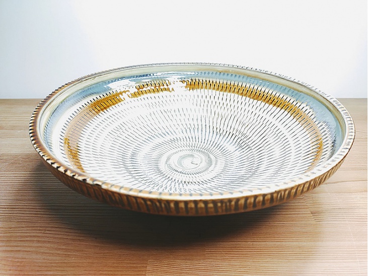 割引中！】8寸皿フチ角皿｜すり・小鉢・深皿・深鉢｜おんた家｜小鹿田