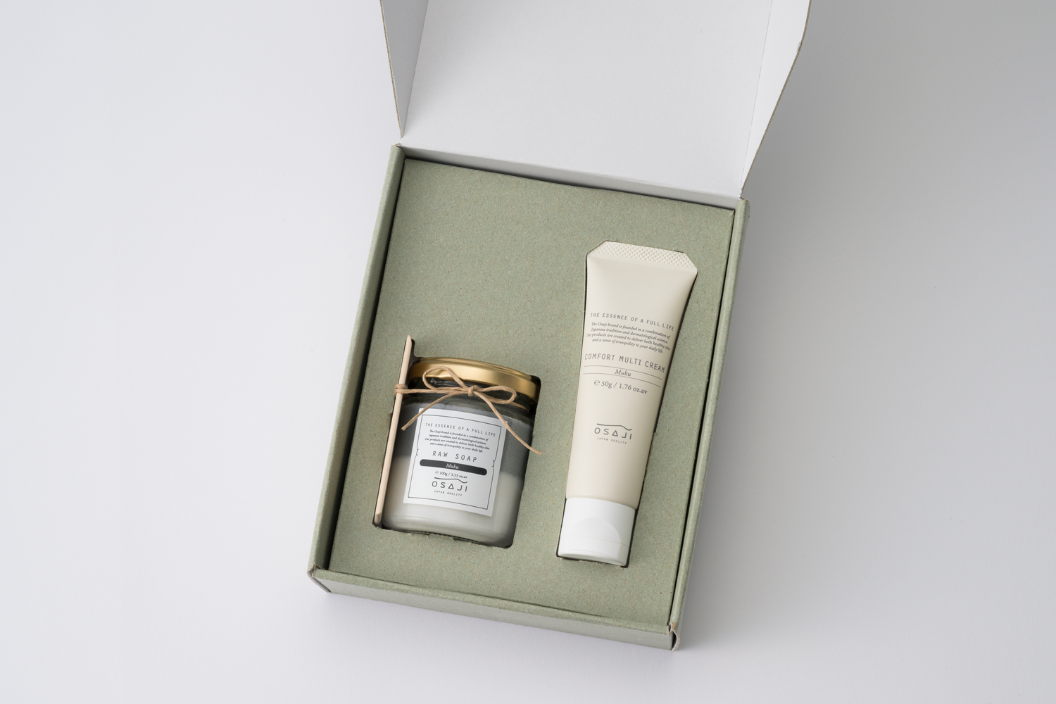 オサジ ローソープ＆マルチクリーム ギフトセット