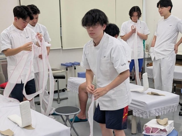 大阪府柔道整復師会医療スポーツ専門学校を選んだ理由をセンパイに聞い