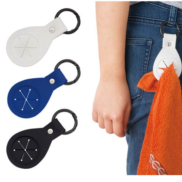 カラビナ付きタオルホルダー | オリジナルノベルティ・オリジナル