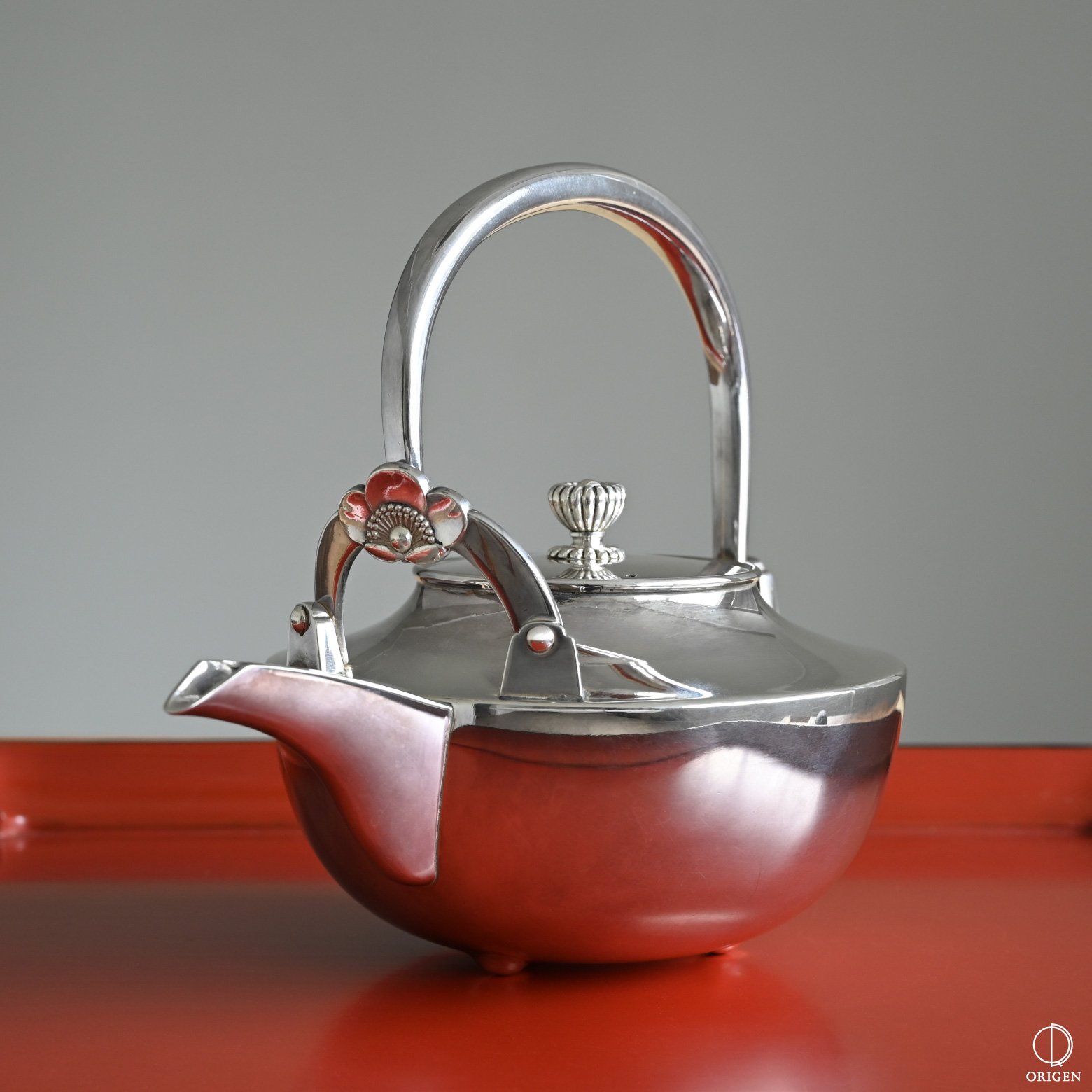 骨董品買取実例・実績 - 銀製品買取 尚美堂 純銀銚子 - ORIGEN